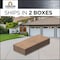 Arrow Classic 14 x 14 x 7 ft Blue Grey Steel Storage Shed CLG1414BG - alternate 12