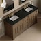 James Martin Vanities Brookfield 72" Double Vanity, Pecan, w/ 3 CM Phantome Eclos Top 547-V72-PCN-3PHT - alternate 6