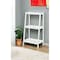 Homeroots 42" Bookcase With 3 Shelves In White 380035 - alternate 3
