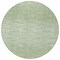 Homeroots 8' Artichoke Green And Green Round Abstract Washable Indoor Outdoor Area Rug 587388 - alternate 6