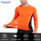 Protectx Long Sleeve T-Shirt, 92% Polyester, 8% Spandex, Orange, Black, M, 2 PK HV-LTT145-ORBK-M-02 - alternate 6