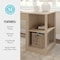 Martha Stewart Kayden Home Office Modular 2 Tier Bookshelf in Light Natural NAN-FY-23042-SF-LNT-MS - alternate 7