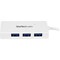 Startech.Com Portable 4 Port Mini USB 3.0 Hub - White ST4300MINU3W - alternate 3