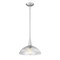 Z-Lite Lunelle Brushed Nickel 1 Light Pendant 3051P12-BN - alternate 7