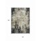 Homeroots 10' X 14' Black Ivory And Beige Abstract Washable Indoor Outdoor Area Rug 612309 - alternate 5