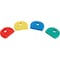 Lucky Line Vinyl Key Identifier Cap Assorted Colors, 4PK 16504 - alternate 2