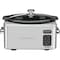 Cuisinart/Waring Cuisinart Slow Cooker, 6.5 qt Capacity, 320 W, Touchpad Control, Ceramic/Stainless Steel PSC-650 - alternate 1