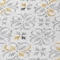 Homeroots 8' X 10' Silver Gray And Gold Floral Washable Indoor Outdoor Area Rug 595988 - alternate 6