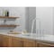 Delta Nicoli Two Handle Pull-Down Bridge Kitchen Faucet Chrome 39876LF - alternate 5