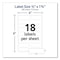 Avery No-Iron Fabric Labels, Handwrite Only, 0.5 x 1.75, White, 180PK 40721 - alternate 4