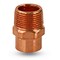 Everflow Copper Male Adapter Fitting with SWTxMIP Connection 1'' CCMA0100 - alternate 1