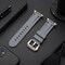 Elegani Rubber Watch Replacement Band Compatible with Apple Watch 49mm, Gray RST-GRY-49mm - alternate 3