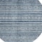Homeroots 8' Blue And Gray Round Oriental Washable Indoor Outdoor Area Rug 616336 - alternate 3