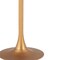 Homeroots 24" Beige and Gold Wood and Steel Pedestal Base Square Dining Table 572239 - alternate 6