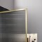 Anzzi Welle 74x34in Framed Fixed Shower Screen Door, Brushed Gold with 5/16in 8mm Tempered Fluted Glass SD-AZ22-01BG-FL - alternate 8