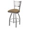 Holland Bar Stool Co 810 Contessa Stainless Steel 36in Swivel Bar Stool with Canter Sand Seat 81036SS013 - alternate 1