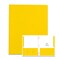 Roaring Spring Case of Yellow Pocket Folders w/Prongs, 11.75"x9.5", Twin Pockets hold 25 sheets ea, 11 pt tag board, PK250 54125cs - alternate 4