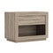 Manhattan Comfort Soren 32 in Nightstand in Natural Oak (1-Drawer) NS1877-2 - alternate 4