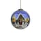 Homeroots Home for Christmas Hand Painted Mouth Blown Glass Ornament 477513 - alternate 2