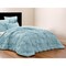 Homeroots Blue Twin Polyester 180 Thread Count Washable Down Comforter Set 528931 - alternate 7