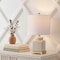 Jonathan Y Cleo 21.5 in. Transitional Glam Square Ginger Jar Ceramic and Metal LED Table Lamp, Yellow/White JYL3043B - alternate 9