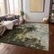Homeroots 10' X 14' Brown Light Gray And Black Abstract Washable Indoor Outdoor Area Rug 603046 - alternate 8