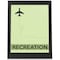 Deflecto Slanted Standup Sign Holder, Insert 8-1/2"x11", Black DEF69775 - alternate 6