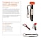 Tremmor Tool Lanyard 35-51in, 15 lb Capacity, Dual Action Carabiner TR0150 - alternate 6