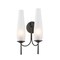 Troy Lighting Legacy 2 Light Wall Sconce in Forged Iron Finish B4218-FOR - alternate 1