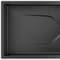 Homeroots 9in X 30in Black Stainless Steel Undermount Kitchen Sink 719947 - alternate 4