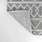 Jonathan Y Aylan High-Low Pile Knotted Trellis Geometric Black/Ivory 2 ft. x 8 ft. Indoor/Outdoor Runner Rug SBH104A-28 - alternate 6