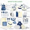 Nutrichef 54 Piece Professional Grade Complete Home Kitchen Cookware Set, Ceramic Non-Stick Bakeware, Pot and NCCW54GRA - alternate 4