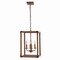 Jonathan Y Magnolia 12.13" 4-Light Adjustable Iron Rustic Farmhouse LED Pendant, Brown JYL7475A - alternate 12
