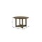 Homeroots 47" Oak Wood Pedestal Base Round Top Dining Table 631289 - alternate 5