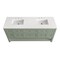 James Martin Vanities Vanity, without top, Smokey Celadon, 71.9 in W x 23.5 in D,  330-V72-M-SC - alternate 5