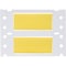 Brady Low Smoke Zero Double Sided PermaSleeve Heat Shrink Tubing, 0.5 in.x 2 in. W, Yellow, 500/RL 2LSZH-500-2-YL - alternate 3