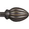 Kenney Mfg Fast Fit Bailey 66'' To 120'' 5/8'' Oil Rubbed Bronze Curtain Rod KN75247 - alternate 1