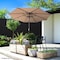 Villacera 9-Foot LED Outdoor Patio Umbrella, Beige 83-OUT5420 - alternate 9