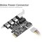 Siig ADDS THREE USB-A PORTS AND ONE GIGABIT ETHERNET PORT TO YOUR PCIE 2.0 ENABLED DE LB-US0614-S1 - alternate 3