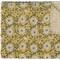Homeroots 50" X 70" Yellow and Gray Kantha Cotton Floral Throw Blanket 357581 - alternate 5