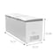 Koolmore 24Cu.ft Deep Chest Freezer SCF-24C - alternate 10