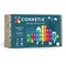 Connetix Magnetic Tiles Rainbow Rectangle Pack, 18-Piece Set CT-R-00018-RE - alternate 1