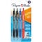Paper Mate Profile Gel Pen - 0.7 mm Medium Pen Point - Retractable - Black, Blue, Red, Assorted Ink, 6PK 2095469 - alternate 2