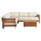 Alaterre Furniture Barton Weather-Resistant  Set of 2 Outdoor Patio Furniture Set, Outdoor Sectional, Lift Top Table 80-OUTD-WD-SECT-S1 - alternate 1