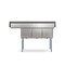 Koolmore 63 in. Three Compartment Sink, Bowl Size 15x15x14, 18-Gauge Stainless-Steel with Right Drainboard KM-SC151514-15R3 - alternate 6
