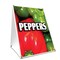 Signmission Peppers, 36 Inch x 24 Inch A-frame Yard Sign, Plastic Sign SBC-2436-Peppers - alternate 1