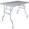 Amgood 30 in. x 48 in. Stainless Steel Open Base Folding Work Table AMG FWT-3048-Z - alternate 1