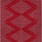 Homeroots 10' X 14' Red And Gray Geometric Washable Indoor Outdoor Area Rug 598787 - alternate 6