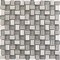 Apollo Tile Wooden Gray 12x12 Glass Marble Polished Floor and Wall Mosaic Tile 4.83 sqft/case, 5PK APLBL8804WGA - alternate 6