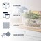 Happimess Reed Southwestern Hand-Woven Rattan Nesting Baskets with Handles, White Wash/Kubu Gray, 2PK BSK1005A-2SET - alternate 8